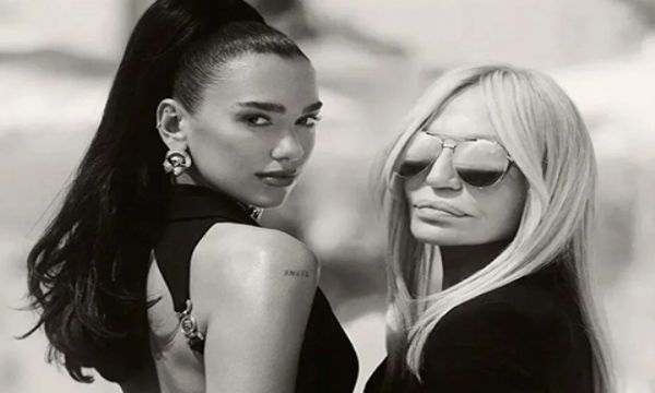 Dua Lipa ile Donatella Versace'den ortak tasarım