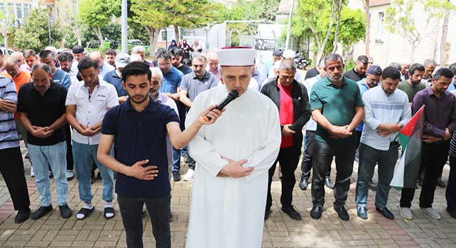 Alanya'da Filistinliler için gıyabi cenaze namazı