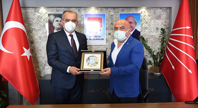 Başkan Esen'den CHP İl Başkan'ı Cengiz'e ziyaret