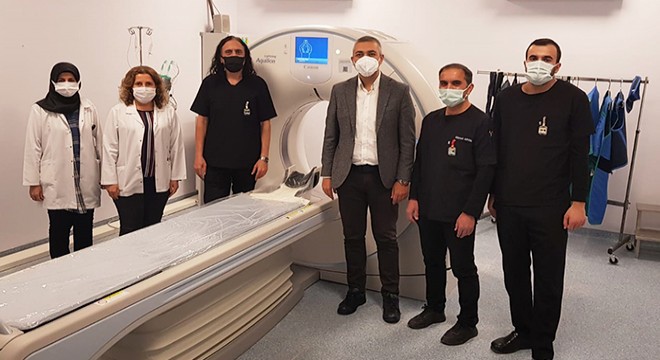 Eğirdir Kemik Hastanesi'ne yeni tomografi cihazı