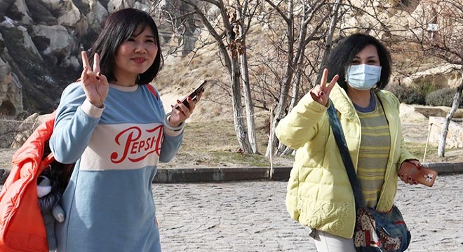 Kapadokya'da, Çinli turist sayısı düştü