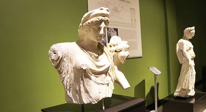 Marcus Aurelius heykeli, yeniden Burdur Arkeoloji Müzesi'nde