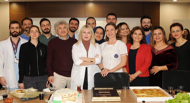 Prof. Dr. Ömer Özkan'a sürpriz doğum günü kutlaması