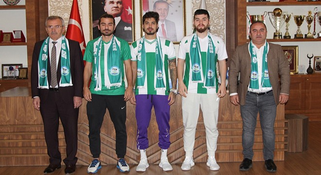 Serik Belediyespor'a 3 yeni transfer