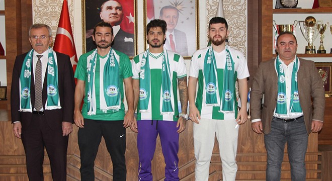 Serik Belediyespor'da 3 yeni transfer