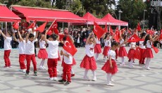 Burdur'da 23 Nisan kutlaması
