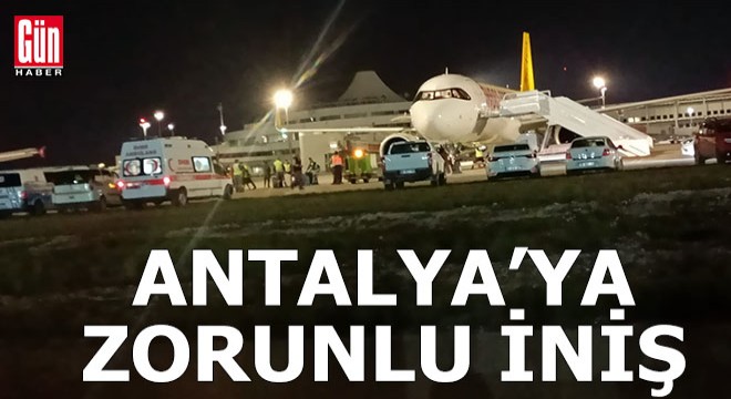 'Kargodan ses geliyor' iddiası Antalya'ya acil iniş yaptırdı