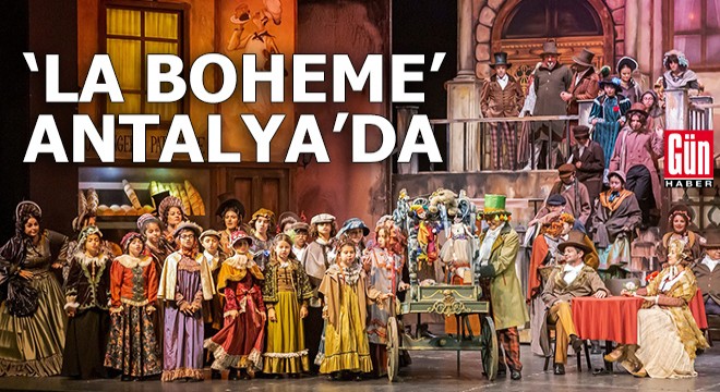 'La Bohme' Antalya DOB sahnesinde