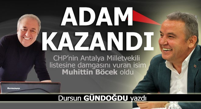 14 Mayıs seçiminin kazananı Muhittin Böcek oldu