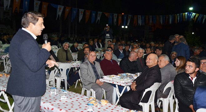 AK Parti'den Serik'te iftar ve seçim bürosu açılışı