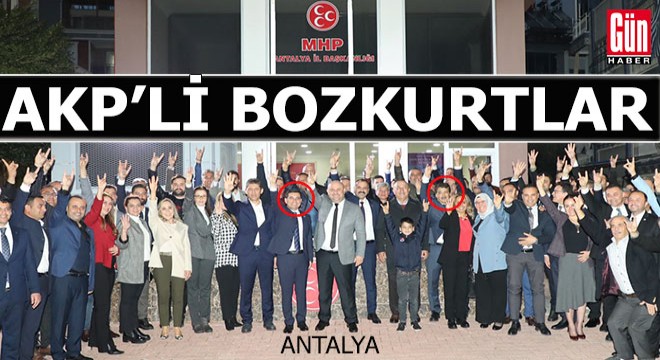 AKP'li bozkurtlar...