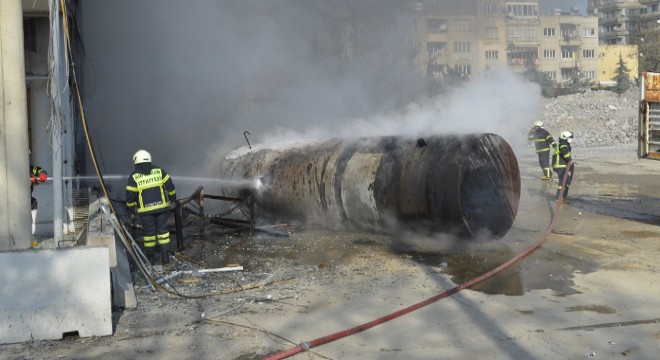 Adıyaman'da yakıt tankeri patladı