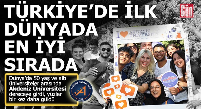 Akdeniz Üniversitesi'nde yüzler yine gülüyor