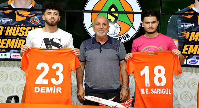 Alanyaspor'dan 2 gurbetçi transferi