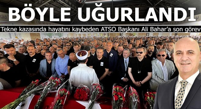 Ali Bahar son yolculuğa böyle uğurlandı