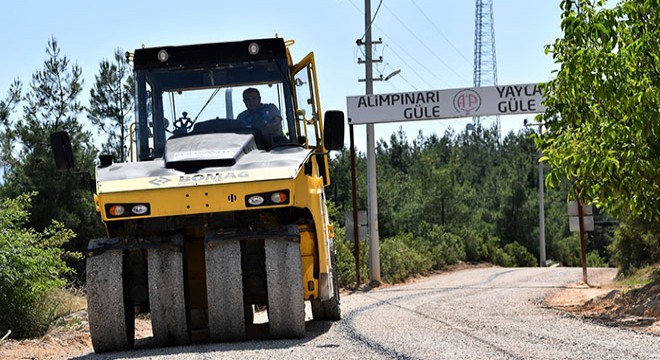 Alim Pınarı Yaylası’na yol