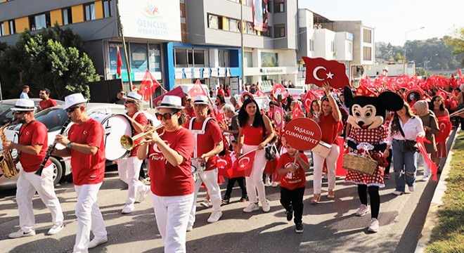 Antalya Aksu'da Cumhuriyet coşkusu