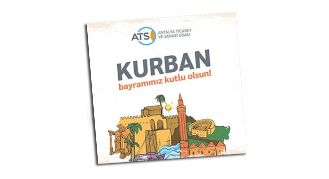 Antalya Ticaret Ve Sanayi Odası Kurban Bayramı reklamı