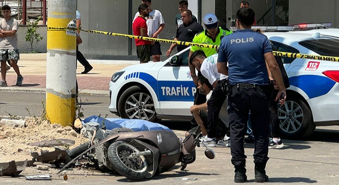 Antalya'da 14 yaşındaki motosikletli kazada öldü