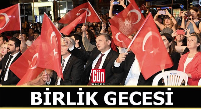 Antalya'da 15 Temmuz Demokrasi ve Milli Birlik Günü coşkusu