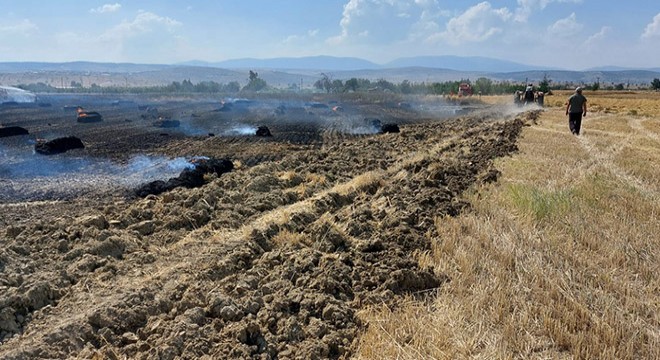 Antalya'da 200 dönüm tarla yandı