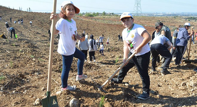 Antalya'da 5 milyon 170 bin fidan toprakla buluştu