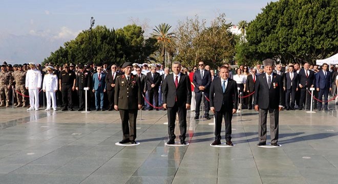 Antalya'da Gaziler Günü kutlandı