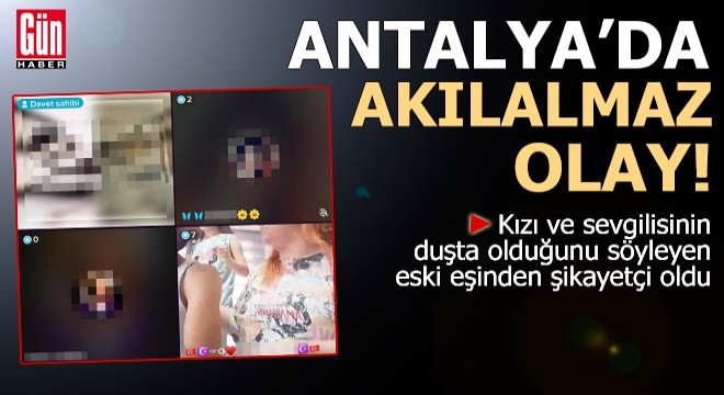 Antalya'da akılalmaz olay