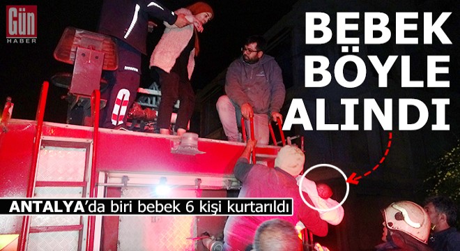 Antalya'da can pazarı; 3'ü çocuk, 6 kişi kurtarıldı