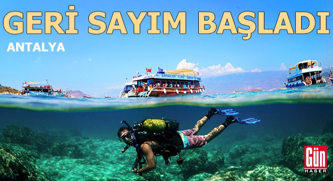 Antalya'da dalış turizmi için geri sayım başladı