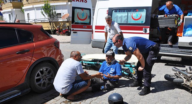 Antalya'da kaza: 1 yaralı