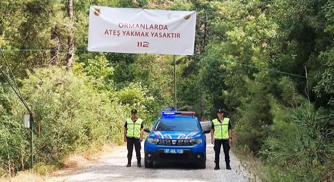 Antalya'da orman alanları denetlendi