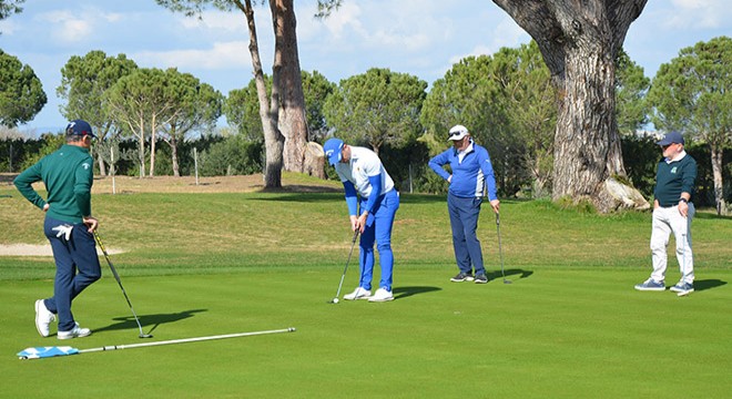 Antalya'da toplam 60 bin euro ödüllü golf turnuvası başladı