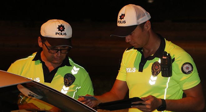 Antalya'da trafik denetimi