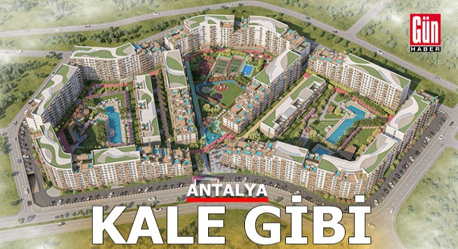 Antalya’daki kale gibi bu proje fuarda görücüye çıkıyor