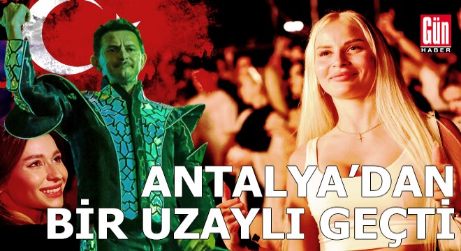 Antalyalı gençler Yeter ile coştu