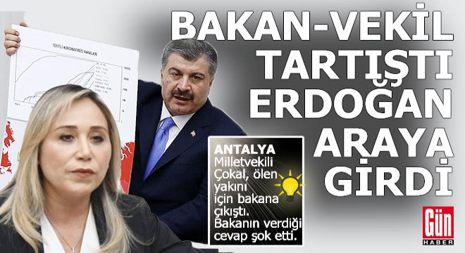 Antalyalı vekil ile sağlık bakanının tartışması ve ortaya dökülen rezaletler...