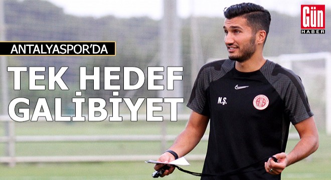 Antalyaspor'da tek hedef galibiyet