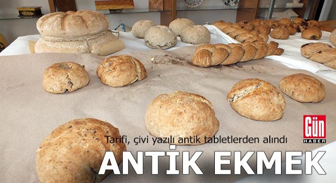 Antik çağ ekmekleri üretildi