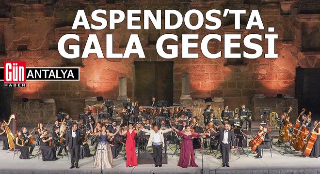 Aspendos'ta gala gecesi