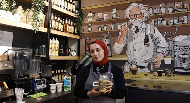 Barista kursunu bitirip Bağ-Kafe’de işe başladılar