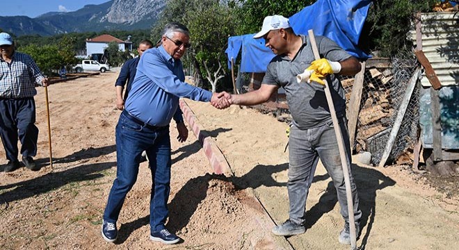 Başkan Topaloğlu Kuzdere'de