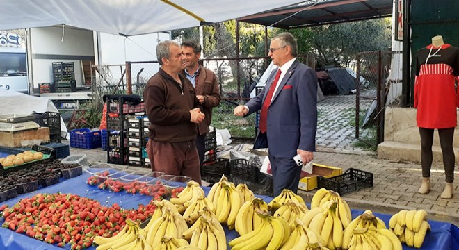 Başkan Topaloğlu, esnafla bir araya geldi