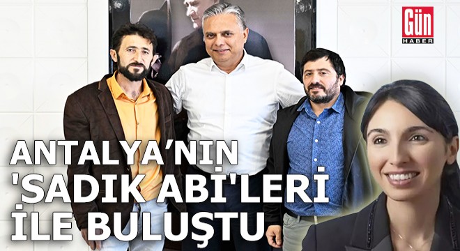 Başkan Uysal, Antalya'nın 'Sadık Abi'leri ile buluştu