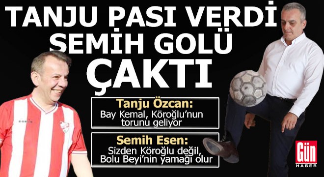 Bir CHP'li başkan pası verdi, diğeri golü çaktı