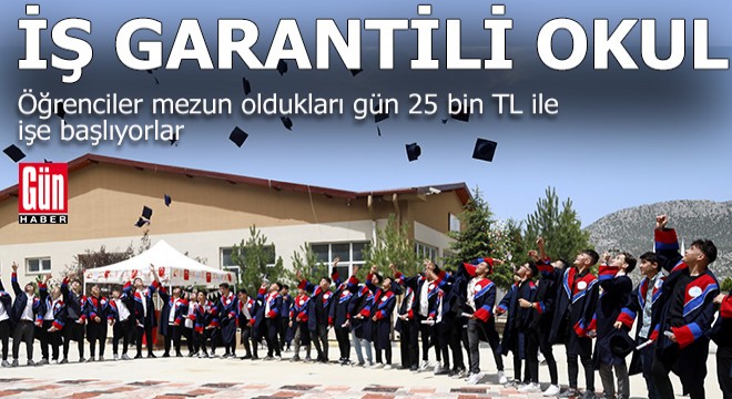 Bu okuldan mezun olan 25 bin TL ile işe başlıyor