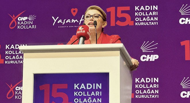 CHP yeni kadın kolları genel başkanını seçti