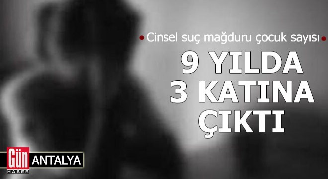 Cinsel suç mağduru çocuk sayısı 9 yılda 3 katına çıktı