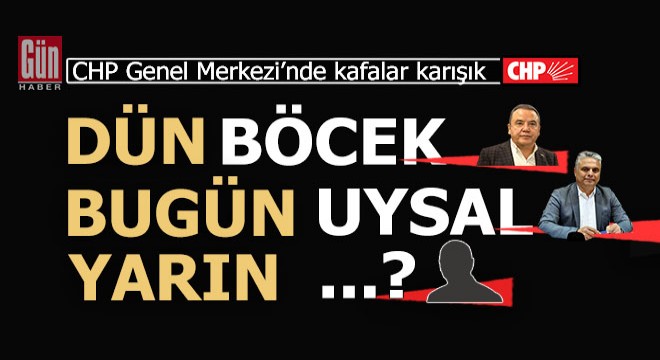 Dün Böcek, bugün Uysal, yarın …?