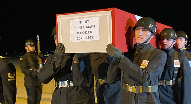 Elazığ'a şehit ateşi düştü